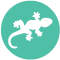 Leopard gecko icon